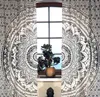 Unyqoos® Baumwoll-Vorhänge mit Mandala‑Motiv, blickdicht, Produktbild-Vorschau 2