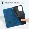 Hülle für Motorola Moto G54 Prägung Flip Leder Brieftasche Produktbild-Vorschau 5