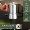 WALDWERK Caffettiera per espresso (300 ml) - Caffettiera Anteprima dell’immagine prodotto 3