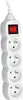 Tracer PowerCord - Presa di corrente 4 prese 3 m bianco Anteprima dell’immagine prodotto 1