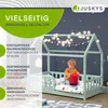 Juskys Kinderbett Marli 80 x 160 cm - Rausfallschutz, Produktbild-Vorschau 6