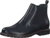 A black leather Chelsea boot is shown against a white background. Produktbild-Vorschau