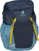A front view of a blue Deuter Junior backpack for children. Náhľad obrázku produktu