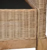 vidaXL Sessel mit Auflagen Natur Rattan -  Sessel Produktbild-Vorschau 7