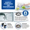 Siebkorbventil 70 mm mit Raumschaffer und Überlauf-Set für Produktbild-Vorschau 3