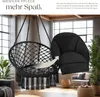 tectake® Hängesessel Samira 80 x 81 x 139 cm Produktbild-Vorschau 6