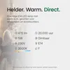 Spectrum LED Kaarslamp C35 E14 Mat - 5W 470lm 3000K - Productafbeelding-voorbeeld 3