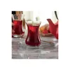 Pasabahce 4er set 2x Teeglas + 2x UntertasseTeeglas 125ml Produktbild-Vorschau 4