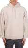 Beige Herren-Kapuzen-Sweatshirt aus recycelter Baumwolle, Produktbild-Vorschau 3