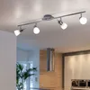 LED Deckenstrahler aus Chrom und Glas, Länge 95 cm Produktbild-Vorschau 6