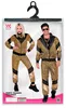 tUTA DA TRAINING RIFLETTENTE ANNI '80 ORO (top, pantaloni) Anteprima dell’immagine prodotto 4