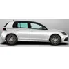 Side view of a white car with custom rims. Produktbild-Vorschau