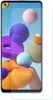 A product image showing a screen protector with abstract colorful shapes on the screen. Produktbild-Vorschau
