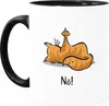 Kaffee-Tasse Spruch Katze Nö Keine Lust Mittelfinger Büro Produktbild-Vorschau 2