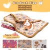 Meerschweinchendecke,3 Stück Kleintiere weiche und warme Produktbild-Vorschau 2