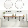 The Living Store Mensola per lavabo a parete in acciaio e Anteprima dell’immagine prodotto 4