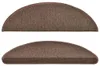 vidaXL Podkładki pod nogi 15 szt. 56x17x3 cm kawowy brąz Podgląd zdjęcia produktu 4