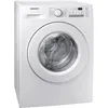A white Samsung washing machine is shown from the front. Voir les images du produit