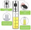 A product image showcasing an oil sprayer with various callouts highlighting its features and materials. Anteprima dell’immagine prodotto