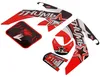 Aufkleber Sticker Set Thumb Rot Pitbike Dirtbike HMParts Produktbild-Vorschau 3