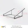 Typ-1 Universal - Montageset für Balkonkraftwerke und Produktbild-Vorschau 7