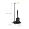 Relaxdays WC Garnitur, HBT: 66,5x23x18 cm, stehender Produktbild-Vorschau 6