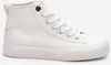 Damen Big Star Fabric High Top Sneakers LL274445 Weiß 38 Produktbild-Vorschau 2
