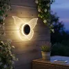 Lampada da parete solare a LED a forma di farfalla Anteprima dell’immagine prodotto 7