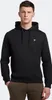 Lyle Scott Herren Fleece Kapuzenpullover Schwarz : Größe - Produktbild-Vorschau 11
