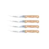 Steakmesser 4-er Set - Holzgriff - 11,5cm Sägezahnklinge Produktbild-Vorschau 1