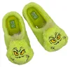 Grinch Hausschuhe Herren 3D Plüsch Pantoffeln mit fester Produktbild-Vorschau 1
