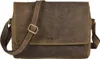Greenburry Vintage Messenger A4 Sac à bandoulière en cuir Voir les images du produit 16