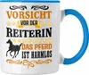 Trendation - Reiterin Mädchen Pferde Geschenk Tasse Reiten Produktbild-Vorschau 1