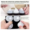 Silikónová forma na kocky ľadu, 5 cm, skladacia, Náhľad obrázku produktu 5