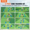 VEVOR set di coni per cani, set da 6 pezzi - 12 coni, 6 Anteprima dell’immagine prodotto 2