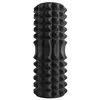 A black textured foam roller for massage and exercise. Náhled obrázku produktu