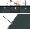 A collage of images showing how to attach a balcony screen using zip ties. Produktbild-Vorschau