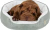 Rundes Bett für Hunde und Katzen 50 x 40 cm - grau Produktbild-Vorschau 2