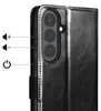 Qialino, custodia a portafoglio vintage per Galaxy S26 con Anteprima dell’immagine prodotto 3