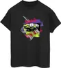 Disney - "Ear Plug" T-Shirt für Damen BI38559 (S) (Schwarz) Produktbild-Vorschau 1