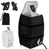 A collection of items related to a whirlpool heater, including the heater itself, a protective cover, and accessories. Produktbild-Vorschau