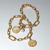 PANDORA Talisman Pegasus Anhänger, 925er Silber, IP Gold Produktbild-Vorschau 3