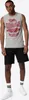 Herren ärmelloses T-Shirt schmale Passform CLEATOR Marl Produktbild-Vorschau 3
