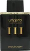 A black bottle of Emanuel Ungaro Pour L'Homme III Eau De Toilette spray. Náhľad obrázku produktu