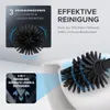 3-in-1 Toiletset in schwarz | Einsetzbares Toiletborstelset Produktbild-Vorschau 1