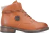 A side view of a brown leather boot. Produktbild-Vorschau