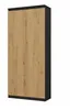 Büro-Regal RS-80 HEMN Anthrazit/Eiche Artisan Produktbild-Vorschau 2