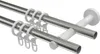 Interdeco Gardinenstange / Vorhangstange Edelstahl, Typ Produktbild-Vorschau 3