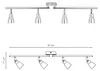 Home Sweet Home LED-Aufbaustrahler Alba 4L - dimmbar - Produktbild-Vorschau 16