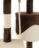 lionto škrabadlo pre mačky 112 cm vysoké, s jaskyňou, Náhľad obrázku produktu 4